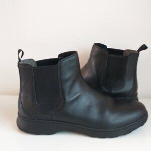 Vionic Evergreen Women's Ankle Boot, Water Resistant, Black, Size 12